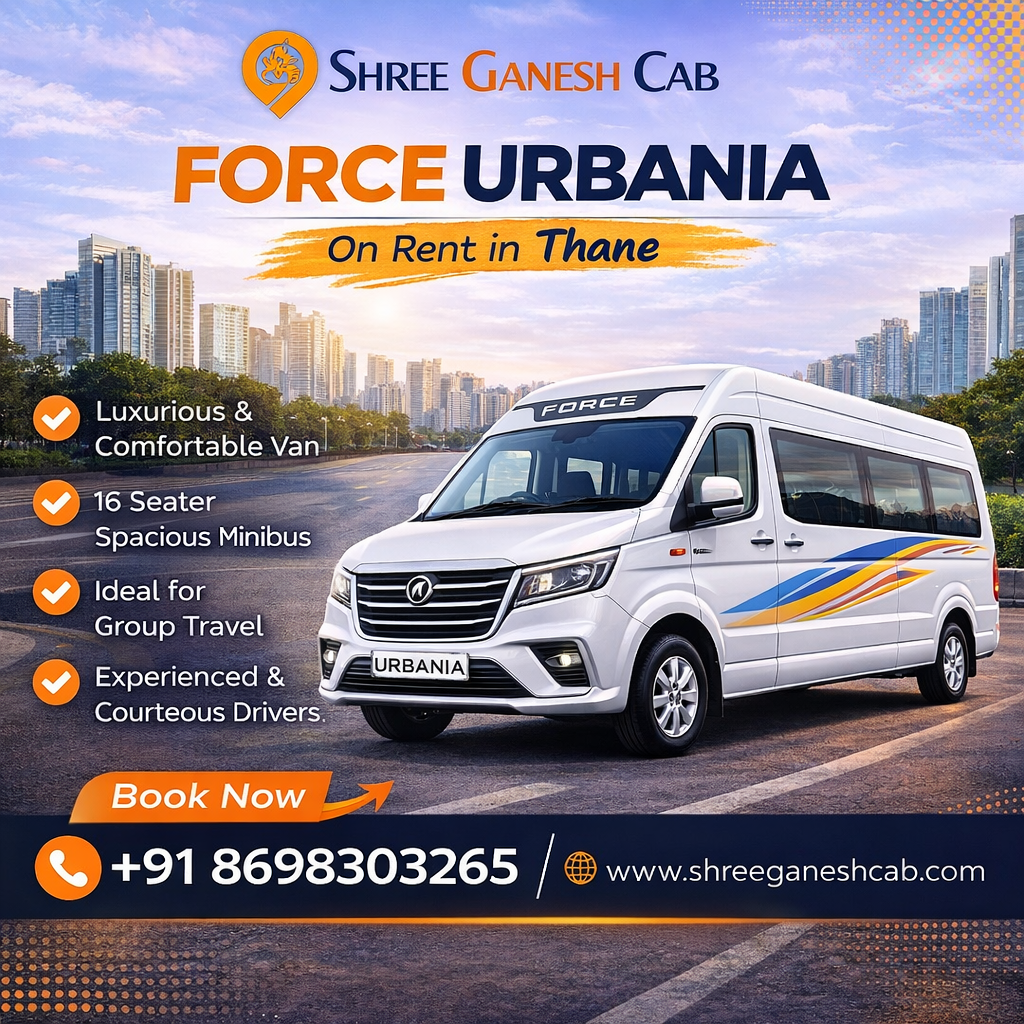 Force Urbania On Rent in Thane Ganesh Cabs